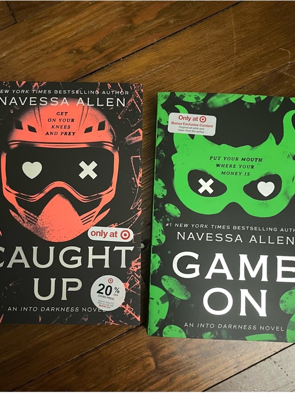 Caught Up & Game On by Navessa Allen